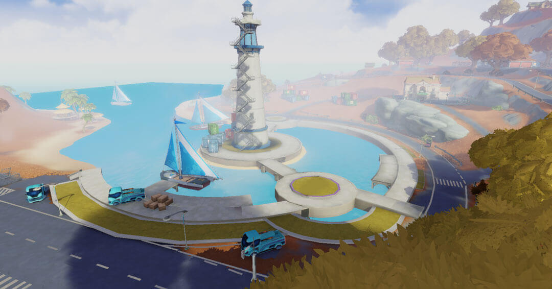 Watchtower, an official Creative Destruction map location
