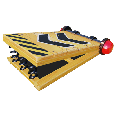 Springboard, Creative Destruction trap & gadget artwork