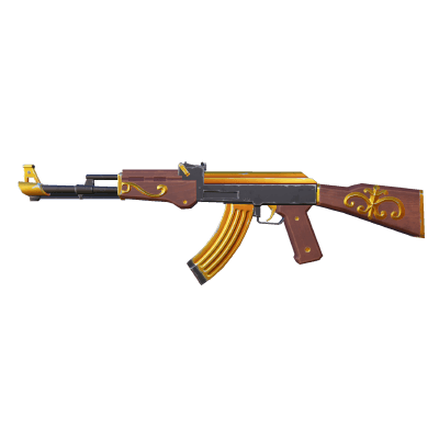 AK47, Creative Destruction assault rifle artwork