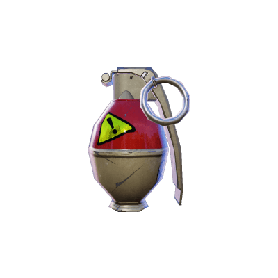 Grenade, Creative Destruction throwable artwork