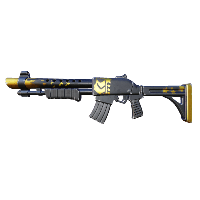 DTR, Creative Destruction shotgun artwork
