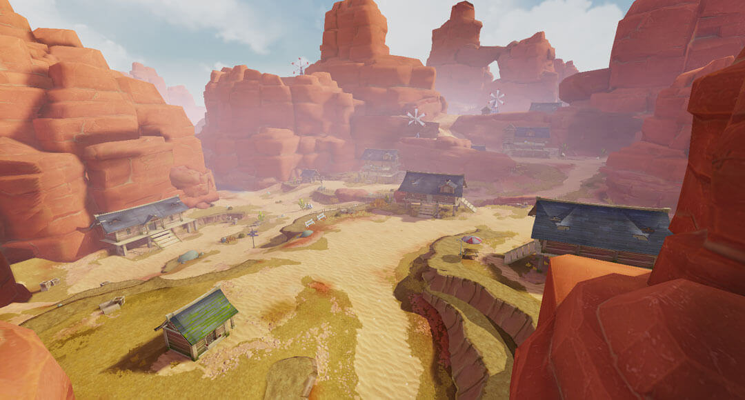 Windmill, an official Creative Destruction map location