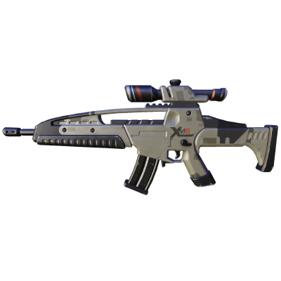 XM8, Creative Destruction assault rifle artwork